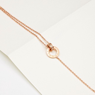 Lắc chân nữ Sweet Love Anklet Rose Gold 9002