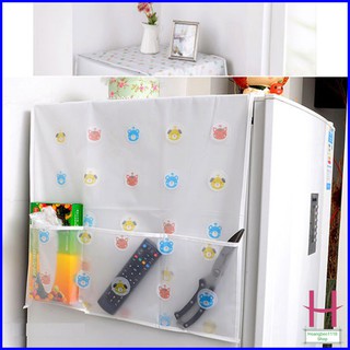 Tấm phủ tủ lạnh có túi đựng - chống thấm nước sáng sạch { H }