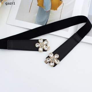 Thắt Lưng Co Giãn Đính Đá Pha Lê Thời Trang Cho Nữ Gzi1