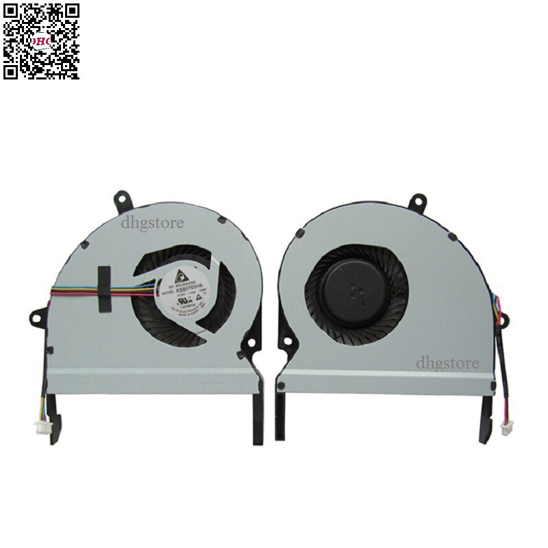 Ventilateur CPU Portable Pour ASUS X401 X501 X301 Series | Refroidissement Processeur - Compatible Plusieurs Modèles - 5
