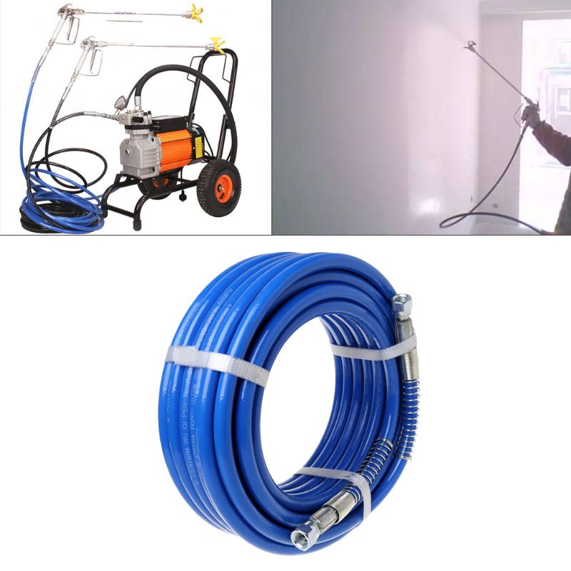 15m Airless Paint  Hose Tube  3000PSI Sprayer Fiber For Sprayer  New