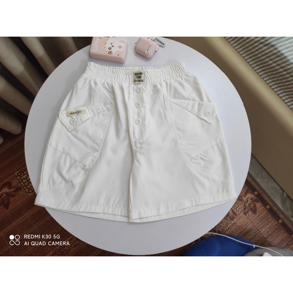 Quần short nữ kaki 3 cúc, quần đùi co giãn tốt mẫu mới đẹp trẻ trung có BIG SIZE 80KG