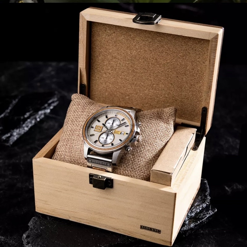 Đồng hồ đeo tay nam vỏ gỗ WoodWatch GT103 ( HOT)