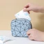 EBINLANDS Băng Vệ Sinh Túi Hình Thoi Họa Tiết Túi Trang Điểm Nữ Cô Gái Du Lịch Đa Năng Mini Túi Bảo Quản
