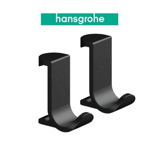 Móc Treo Khăn Đôi Hansgrohe WallStoris 27914 Lắp Đặt Không Khoan Linh Hoạt Chính Hãng Đức