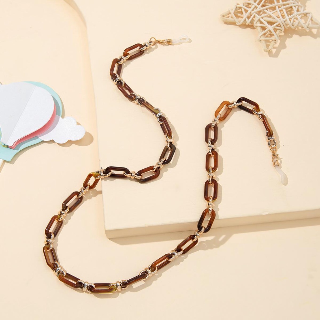 MERIGGIARE Kính Mắt Dây Đa Năng Nhựa Acrylic Đeo Mắt Phụ Kiện Chống Trơn Trượt Dây Đeo Cổ Đeo Cổ