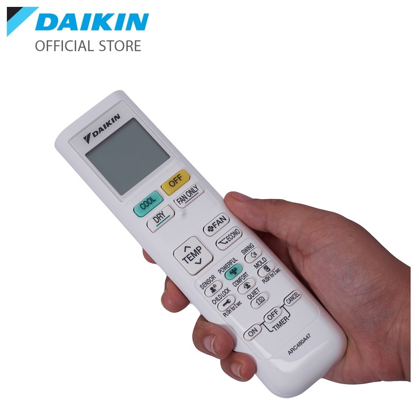 Ảnh Remote ARC480A47 cho máy điều hòa Daikin FTKC25/35UAVMV ATKC25/35UAVMV 3