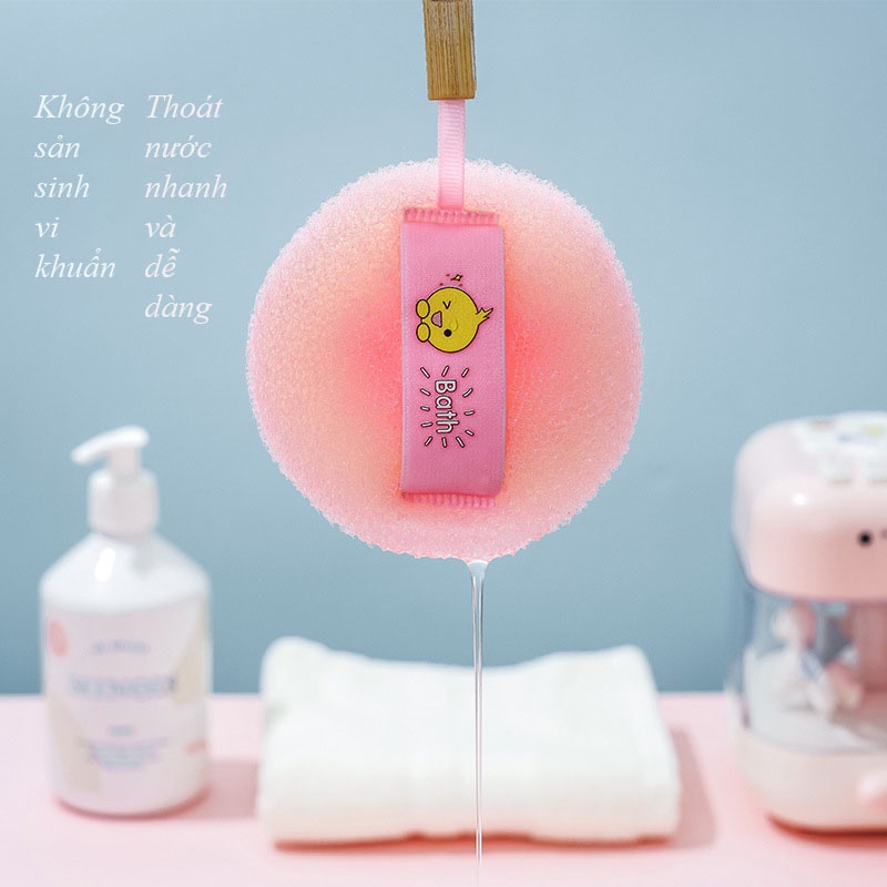 Bông Tắm Massage Tạo Bọt Tẩy Tế Bào Chết Kiểu Nhật Công Nghệ Lưới (BÔNG TẮM KẸP NGÓN) | BigBuy360 - bigbuy360.vn