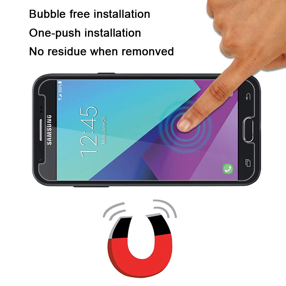 Kính cường lực bảo vệ toàn màn hình cho Samsung Galaxy ss J5 J3 J2 J7 Core J3 Pro A7 A5 A3 Plus 2017 2018 J1 Mini Prime
