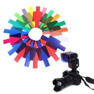 Set 20 Tấm Lọc Màu Dành Cho Máy Ảnh Canon Nikon