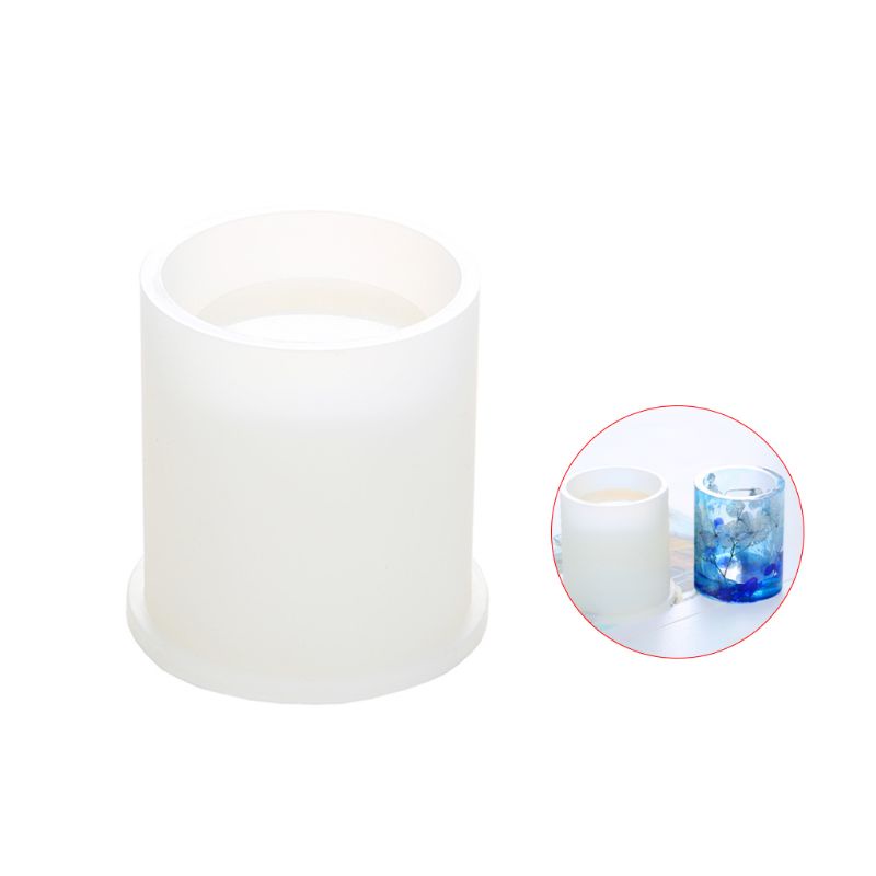 Dasbsug Đơn Giản Cốc Nước Khuôn Silicon Bình Khuôn Đa Năng Nhựa Dính Đúc Khuôn