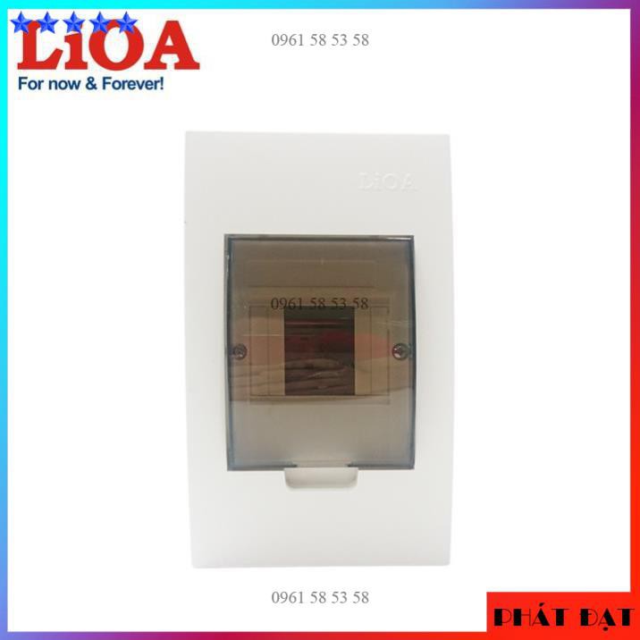 Tủ điện LiOA đế nhựa dùng cho MCB, MCCB, RCBO chứa 2 đến 4 Aptomat ...