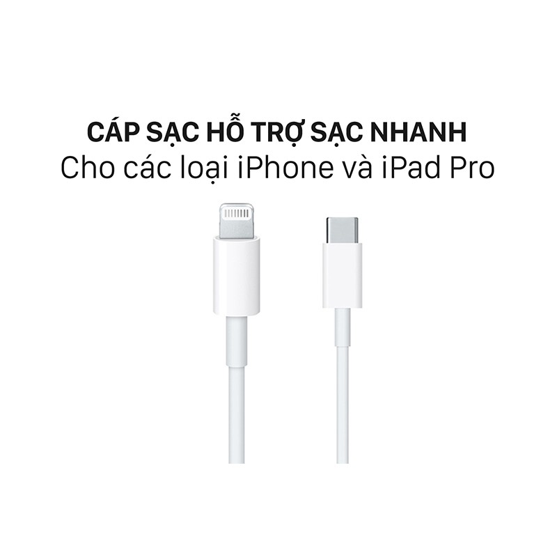 Ảnh Cáp sạc Apple USB-C to Lightning cable 1m FAE - MUQ93ZA/A 3
