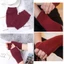 Găng tay cổ tay VVDZA Protable Fingerless Wool lộ ngón tay