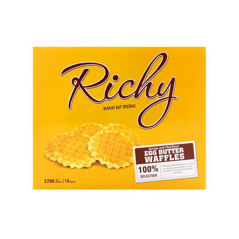 Bánh Richy Bơ Trứng Hộp 270G | Shopee Việt Nam