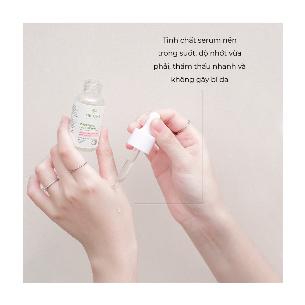 Ảnh Tinh chất dưỡng trắng Truesky Whitening Face Serum chiết xuất quả lựu 20ml 3
