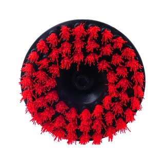 DRILL BRUSH RED (HEAVY) (ACC508) Bàn chải thương hiệu CHEMICAL GUYS gắn máy khoan màu đỏ (Cứng)