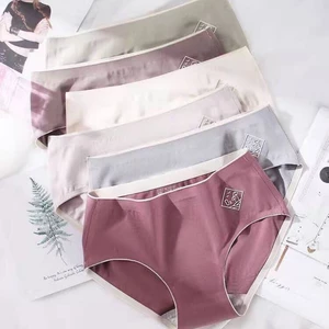 Sét 5 Quần lót nữ O2 cotton ép không đường may ( được chọn màu ) { D302 }