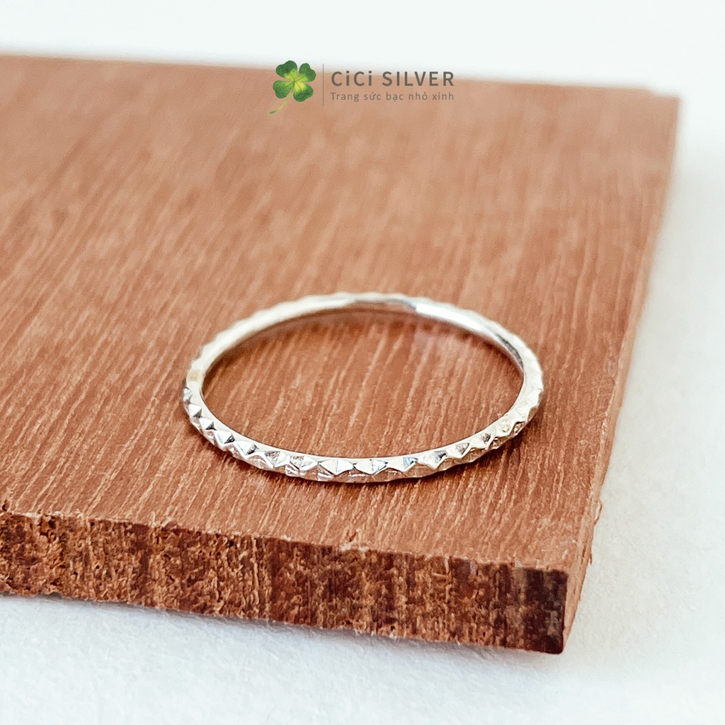 Women's 925 Silver Ring by Trang sức bạc CiCi Silver