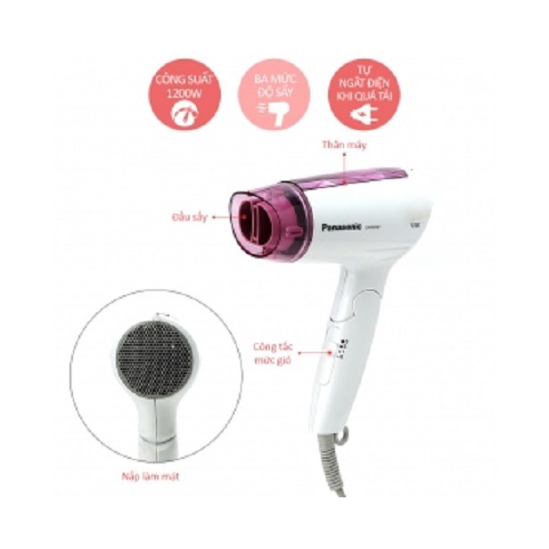 Ảnh Máy sấy tóc PANASONIC EH-ND21-P645 ( Hàng chinh hãng ) 3