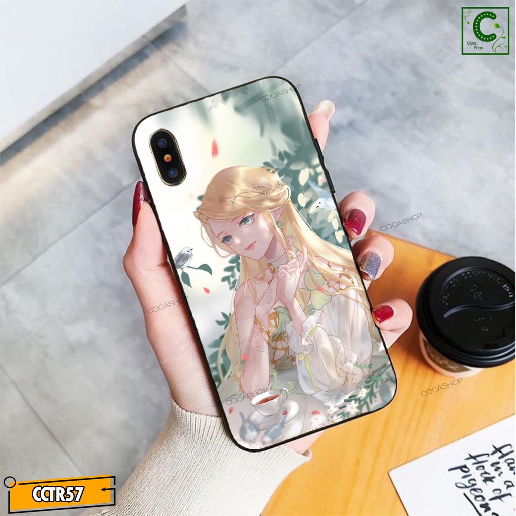 Ốp iPhone Mặt Kính Nano Dẻo - Vẻ Đẹp Dịu Dàng Của Em