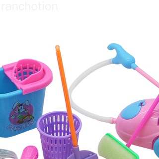 Set 9 Món Đồ Chơi Dọn Dẹp Nhà Cửa Dễ Thương Cho Bé