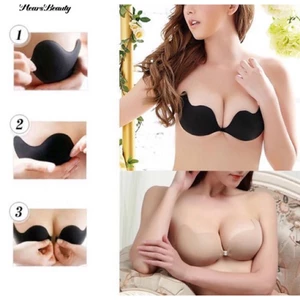Áo dán xoài tạo khe nâng ngực cài trước