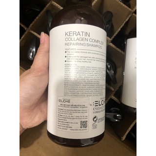 Bộ gội xả cao cấp ELCHE KERATIN COLLAGEN