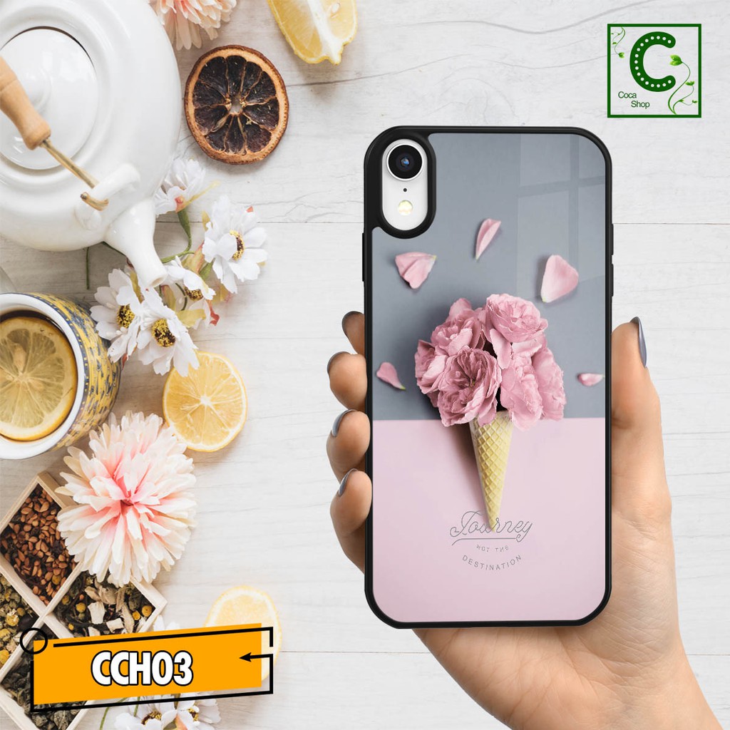 Ốp iphone in hình cực đẹp siêu bền cao cấp - Hoa hồng cực đẹp - 6/6plus/6s/6splus/7/7plus/8/8plus/x/.....