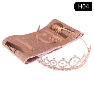 Set 2 Dây Ruy Băng Đeo Vai Chúc Mừng Sinh Nhật