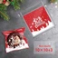 Bao bì hoạ tiết, túi đựng bánh dán miệng 10x10+3, chủ đề Noel Giáng Sinh - BAKERY KING