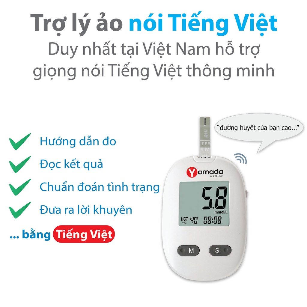 Máy đo đường huyết Yamada