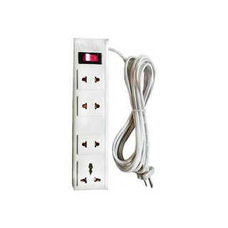Ổ điện  dây 3m nối dài 4 lỗ cắm chịu nhiệt nối dài công suất 2200W