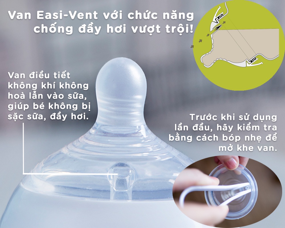Mô tả Bình Sữa PPSU Ty Siêu Mềm Tự Nhiên Tommee Tippee 260ml, Núm Ty Của Bình 3-6 Tháng - 4