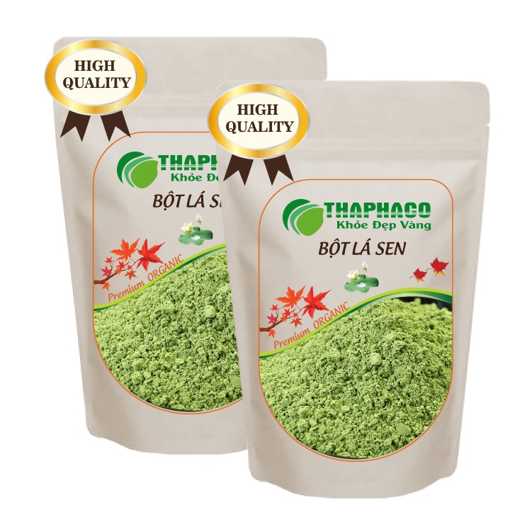 [HCM] Bột Lá Sen 100g Nguyên Chất Uống Làm Đẹp Dưỡng Da THAPHACO