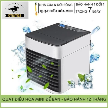 🌥️FREESHIP🌥️ Quạt Điều Hòa Mini Hơi Nước Để Bàn, Quạt Điều Hòa Mini Công Nghệ Hàn Quốc Siêu Mát