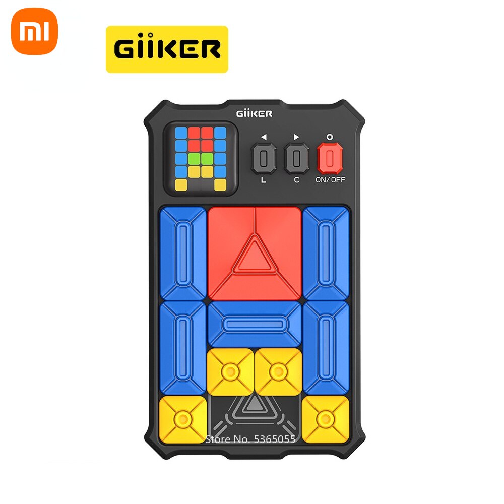 Xiaomi Giiker Super Huarong Road Question Bank Thử thách giảng dạy Trò chơi xếp hình bảng tất cả trong một Cảm biến thông minh có ứng dụng