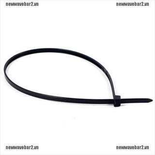 Bộ 100 Dây nylon Đen Quấn Dây Điện Tiện Lợi