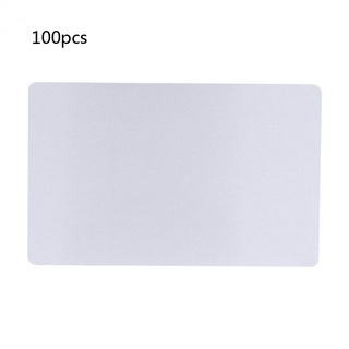 Set 100 Tấm Thẻ Tên Bằng Nhôm diy 5 Lá Cho Nhà Ở / Văn Phòng