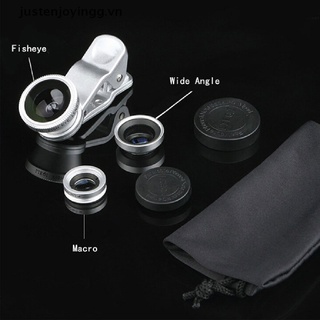 [Z&O]Set lens mắt cá + góc rộng + macro 3 trong 1 cho điện thoại thông dụng