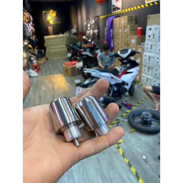 Gù Inox 304 CNC Siêu Nặng Chống Rung Tay Lái (Giá 1 Cặp) | Shopee Việt Nam