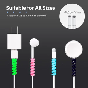 Set 2 Đầu Bọc Bảo Vệ Dây Cáp Sạc USB Tiện Dụng