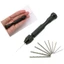 Unstop * 1 Bộ Mũi Khoan Tay Bằng Thép Epoxy Vise Với 10 Mũi Khoan Thủ Công Máy Khoan Mini