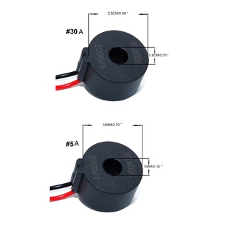 Cc Di Động Mini Ct Hiện Tại Biến Áp 5A 20A 30A 50A Ac Micro Cuộn Dây Dẫn Chính Xác Kết Nối Dễ Dàng Cho Công Nghiệp