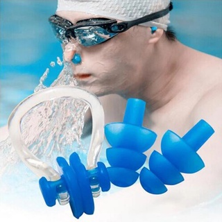 Set 2 Nút Bịt Tai Bằng Silicon Mềm Chống Ồn Chống Thấm Nước Bảo Vệ Tai Khi Bơi