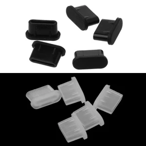 YOI 5 Cái Thiết Thực Loại C Bụi Cắm Cổng Sạc USB Bảo Vệ Cho Điện Thoại