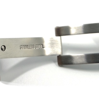 Khóa Gài Bằng Thép Không Gỉ 316L Màu Đen/Bạc 18Mm 20mm 22mm Dành Cho Đồng Hồ