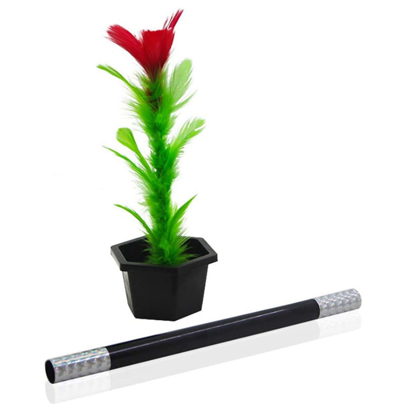 Magic Stick to Flower Easy Magic Trick Đồ chơi chống đỡ Đồ chơi ngộ nghĩnh cho người lớn Trẻ em Magic Tricks Phụ kiện
