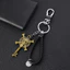 HK1 Hoạt Hình One Piece Luffy Móc Khóa Luffy Cáp Kim Loại Mặt Dây Chuyền Nam Nữ Quà Tặng Sáng Tạo KH1