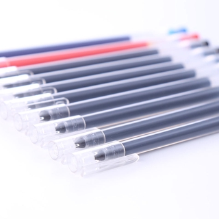 3PCS Bút mực gel cỡ lớn ngòi 0.5mm màu xanh dương/đen/đỏ